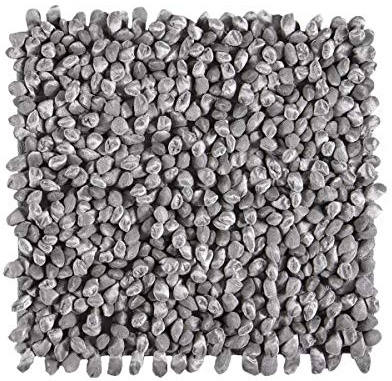 Aquanova Rocca Badteppich Badematte (60x60cm Silber grau)