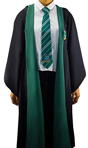 Cinereplicas Harry Potter - Hogwarts Robe Slytherin/Gryffindor/Ravenclaw/Hufflepuff - XS/S/M/L/XL - Official License
