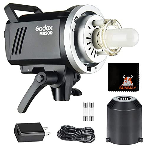 GODOX MS300 300WS Monolight Studio Flash 0.1～1.8S Recycle time