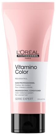 L’Oréal Professionnel Vitamino Color Conditioner 200ml, Colour Protection and Shinier Hair, Soft & Protected Hair, For Coloured Hair 200ml