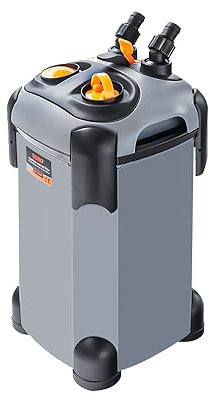 CANVUNTHY Aquarium Externer Kanister Filter, Aquarium Wasserzirkulation Filter mit Filtermedien 171/225/266/317/397GPH