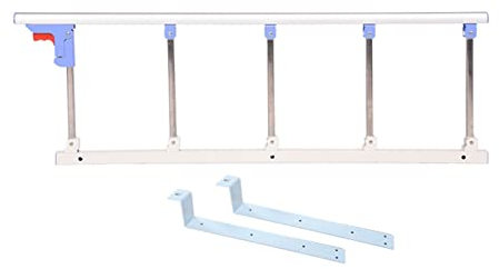 SHUDONGDEN Bettgitter Klappbar Für Ältere,Fallschutz Tragbares Kantenschutz Bett,Faltbare Bettgitter-Sicherheits-Seitenschutz Für Ältere Menschen Sicherheitsschutz,120cm*40cm/47.24in*15.74in