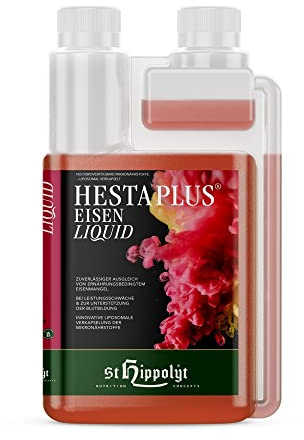 St.Hippolyt Hesta Plus Eisen Liquid 1 l bei Eisenmangel