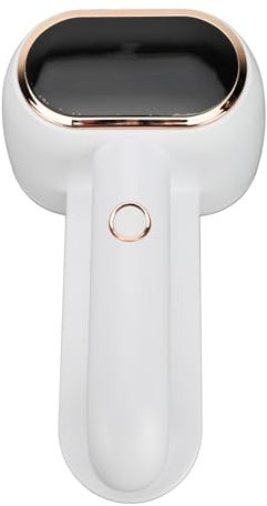 Levapelucchi Display Digitale Macchina per Palline da Barba a Doppia Testa Schermo Grande Doppia Testa per Palla per Capelli, Display di Alimentazione a Doppia Testa Ricaricabile