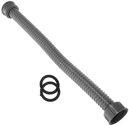 LIFKICH Corrugated Telescopic Tube Flexible Sink Drain Pipe Connect Washing Machine Drain Hose for Kitchen Bathroom