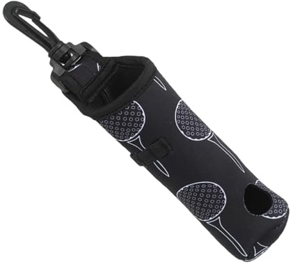 Porte-Sac de Golf | Pochette de Rangement Pliable pour Balles de Golf,Organisateur Imperméable pour Chariot avec 3 Tees - Accessoire de Voyage pour Hommes Femmes Golfeurs sur Parcours et Practice