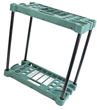 Homyl L'organizzatore per Attrezzi da Giardino può Contenere 30 Attrezzi per Attrezzi da Giardino per Scopa, Rastrello, Pala