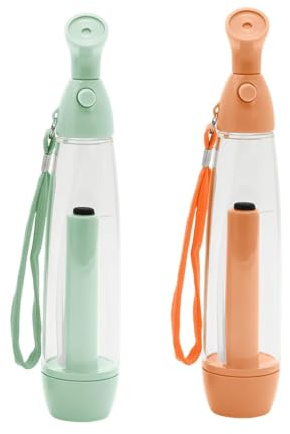 Lerkely Pack de 2 Vaporisateurs Brumisateurs Manuels, Brumisateur Eau，Vaporiser Vaporisateur Eau Portable pour Visage & Corps, Brume d'eau pour Les Soins personnels et Les Voyages