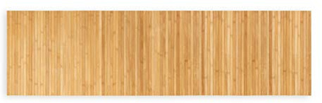 WohnDirect Nachhaltige Bambus Badematte Natur - rutschfestes Zero Waste Produkt - Badevorleger, Duschvorleger 50 x 180 cm
