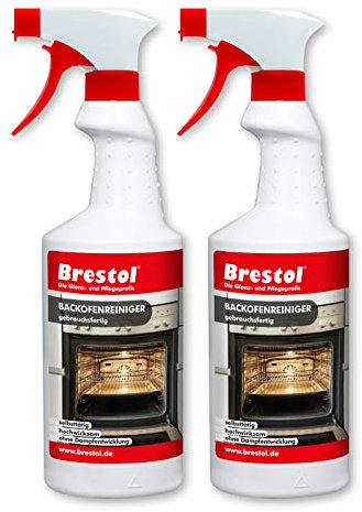 Nettoyant pour four et barbecue 2 x 750 ml – Fonctionne automatiquement – Nettoyant pour grille de barbecue, four, wok, raclette, poêle, friteuse, plaque de cuisson, cheminée