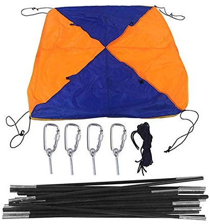 Tienda de campaña para barcos inflables, impermeable, bote de goma, toldo plegable para 4 personas, sombrilla para barco hinchable, sombrilla de vela, toldo de techo, cubierta superior para pesca