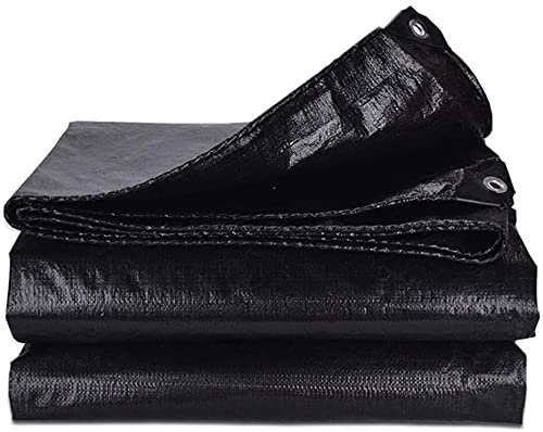 Tarpaulin Heavy Duty Waterproof Plane Hochleistung, 4 X 3 M. Planen, geeignet für wasserdichte Gartenarbeit Angeln Hängematte Rain Fly Zelt Tarp Footprint Camping Shelter Bodentuch (Size : 5 * 8m)