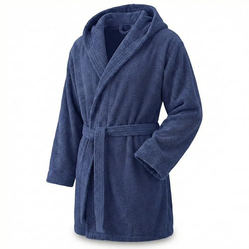 Top Towel - Unisex badrock - duschbadrock för män eller kvinnor - 100% bomull- 500 g/m2 - frottébadrock