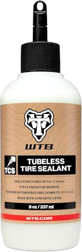 WTB Tubeless Bike Tire Sealant (8 oz) Quick Seal for Punctures up to 6mm, All Conditions