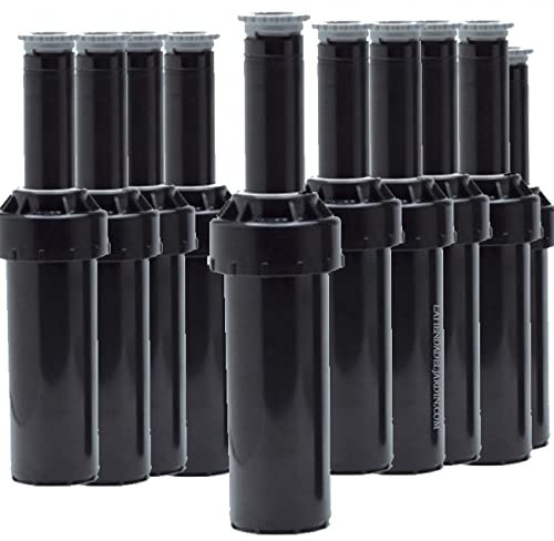 Pack 10 DIFUSOR DE RIEGO LPS 5,2 metros, altura 5 cm, toberas intercambiables, ángulo ajustable