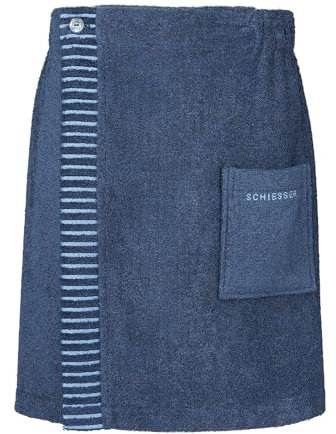 Schiesser Saunakilt Rom Herren - 46-54 - Dunkelblau