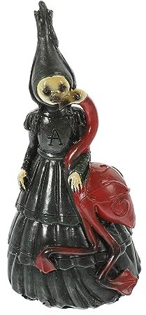 TOYANDONA Hexenstatue Aus Harz Für Halloween Dekor Gartenornament in Zwergen-Design Kompakte Für Terrasse Und Rasen Langlebiges Harzmaterial Für Partydekoration