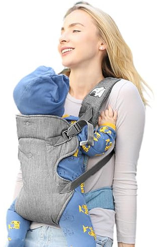 Atmungsaktive Verstellbare Tragetuch für Neugeborene und Kleinkinder - Koala Babytrage bis 18kg