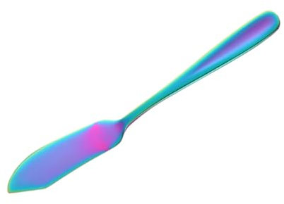 Cabilock Hoja De Acero Inoxidable Rebanadora De Mantequilla Sandwich Servidor De Pastel Para Esparcir Queso Pan De Queso Cuchilla De Múltiples Fines Sándwich