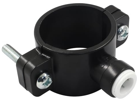 Waziaqoc Drain Saddle Valve with 3/8 Quick Connect