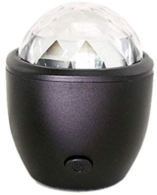Eighosee USB Crystal Ball Flash Ball Stage Projector Lights Mini Led Voice Activated KTV Car