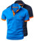 GLESTORE Männer Poloshirt Herren Hemd Herren T-Shirts Polo Shirts Männer Sommer Golf Poloshirt 2er-Pack Marineblau XL