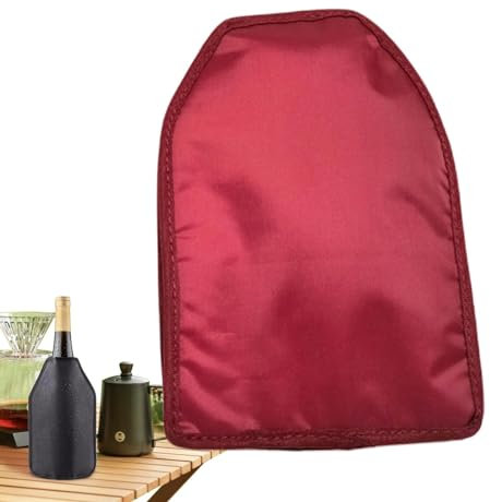 VENCENTE Ice Wine Bag - Ice Bottle Cooler Bag Chiller for Wine - Champagne Freestanding Carrier Chilling, Solid Gel Beverage Freezer Refrigerator Bag, Reusable