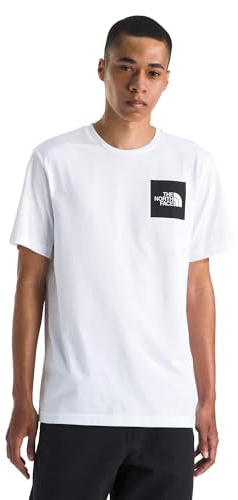 THE NORTH FACE NF0A8A6MFN4 M S/S FINE Tee T-Shirt Uomo TNF White Taglia L