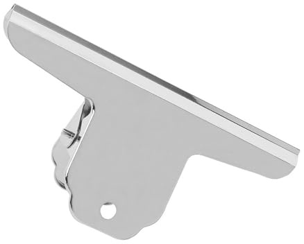 Büroklammern, große Bullenklammer, 16 cm breit, Edelstahl, starke Klemmkraft, einfache große Scharnierklammer zum Zeichnen, Büro, Schule