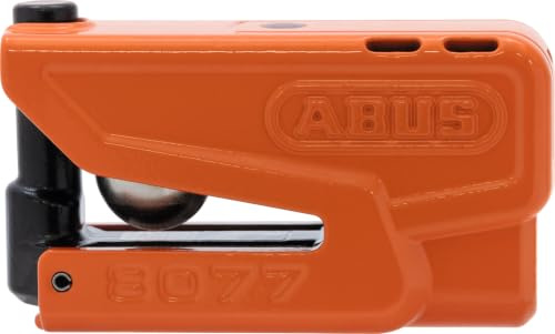 ABUS Granit Detecto XPlus 8077 2.0 Blocco Disco Freno, Arancione