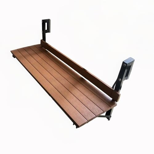 Tavolo da Balcone con ringhiera sospesa, tavolino da Patio a Parete, Tavolo da Balcone con ringhiera sospesa, Tavolo da Balcone salvaspazio per Esterni, tavolino da Esterno, banco da Lavoro