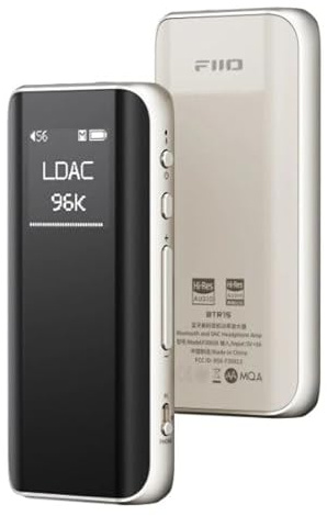 FiiO BTR15 Bluetooth-Kopfhörerverstärker (Titan Gold)
