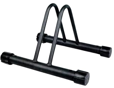 Fonowx Portabiciclette da Pavimento Rastrelliera per Biciclette Tipo a Terra in Acciaio Ferro Resistente Adatta a Mountain Bike Corsa per Uso in, 1 portabiciclette