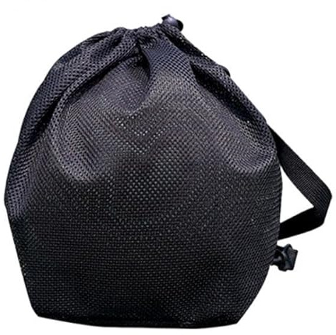 Ysyqkn Borsa da Basket, Organizer per Palloni Sportivi con Chiusura a Coulisse, Tracolla Regolabile, Resistente, Adatta per Allenamento, Scuola, Palestra, Nero