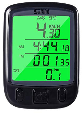 Bike Computer Wired Cycling Computer Bicycle Odometer 27 functions LCD Speed Bike Speedometer Cycling Computer Bicycle Odometer