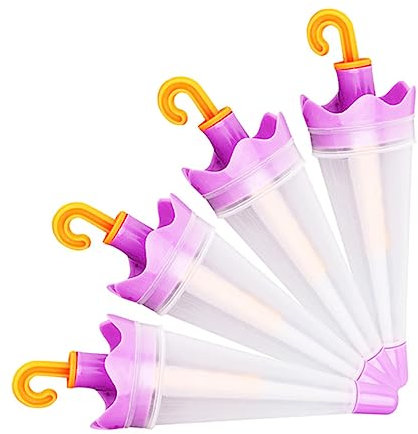 PRETYZOOM Moldes Para Paletas De Helado 6 Celdas Plástico Reutilizable Set 2 Unidades Para Hacer Helado Casero Familiar Colores Surtidos