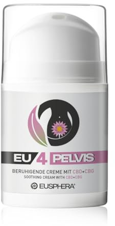 EU4PELVIS salbe gegen juckreiz im intimbereich - Intimpflege Damen bei Juckreiz, Trockenheit, Irritationen und Brennen – Beruhigende Wundcreme Intimbereich – mit Hanf- und Calendulaextrakt – Italy
