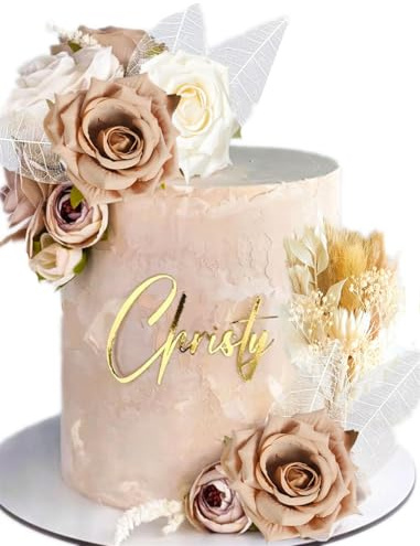 JeVenis décorations pour gâteaux boho décorations florales pour gâteaux décorations pour gâteaux boho décorations florales pour gâteaux décor de gâteau fleuri babyshower mariage fête d'anniversaire