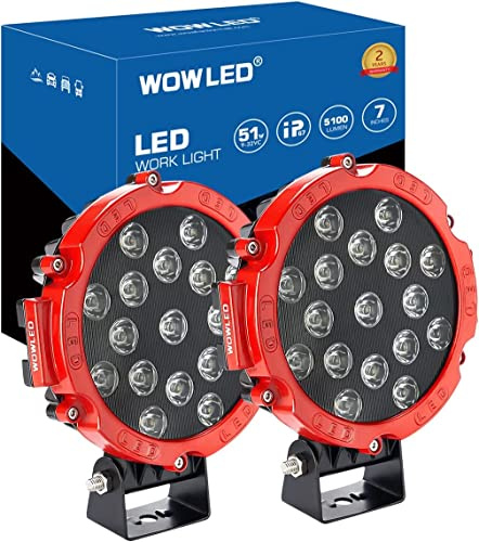 WOWLED Offroad körlampa lampa lampa dimlampa bilstrålkastare komponenter och tillbehör Wiring Harness Kit (2 Lead)