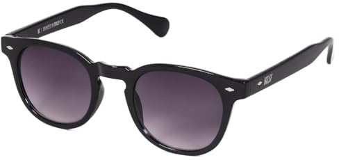 KISS DEPP Occhiali da Sole Uomo Donna – Capitano Johnny Depp Vintage Anni 70 – Montatura Rettangolare Iconica con Rivetti Metallici – Lenti Multicolore Protezione UV400 e Look Elegante