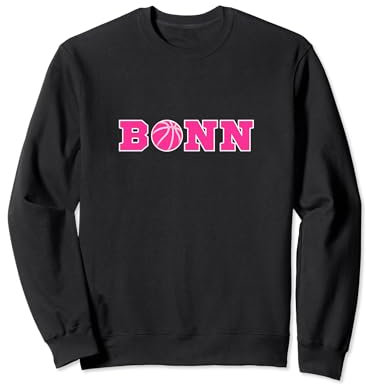 Bonn Basketball Fan Support Rheinland Stadion pink Sweatshirt