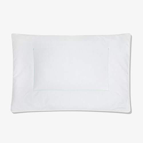 me, myself & night Bio-Buchweizenkissen für Kinder 1-5 Jahre, 40x60 cm, Baumwollbezug, weiß