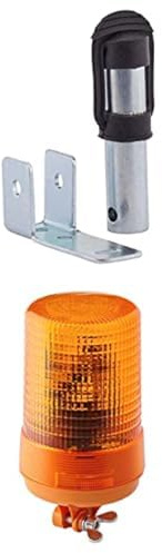 Hella 8HG 006 294-141 Halter, Rundumkennleuchte 2RL 004 957-111 Halogen-Rundumkennleuchte - KL 700-24V - gelb