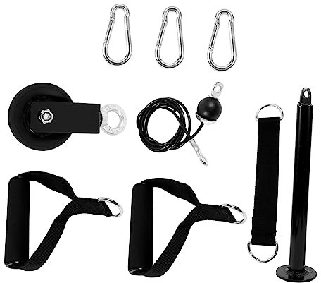 NULYLU 1satz Professionelles Pulley-kit Für Heimfitness Multifunktionales Muskeltraining Für Und Brust Installieren Langlebig Und Effizient Für Krafttraining Zuhause