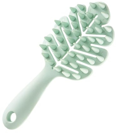 Spazzola stimolante per il cuoio capelluto, spazzola per capelli con | manico lungo, massaggiatore per pulizia profonda del cuoio capelluto, spazzola in silicone per shampoo e doccia, strumento pe
