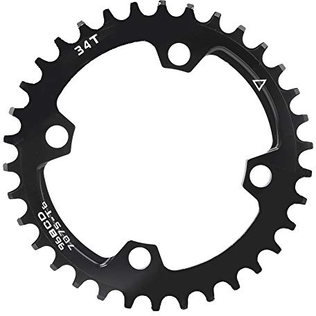 Keenso 1 Pieza de Plato de Bici BCD 96 mm