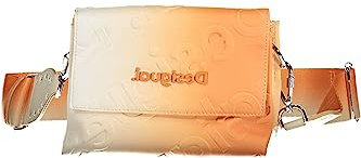 Desigual Damen Bols_colorama Deep Across Body Bag, Orange, Einheitsgröße EU