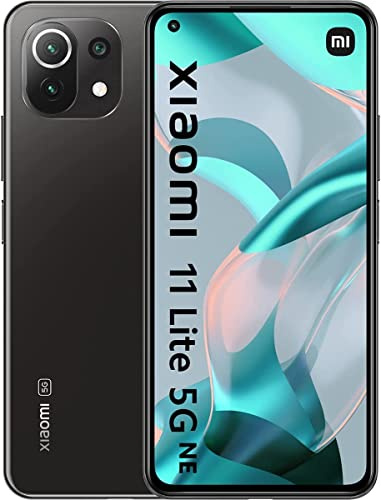 XIAOMI 11 Lite 5G NE - Smartphone 6.55” FHD+AMOLED DotDisplay, Qualcomm® Snapdragon™ 778G, Tripla fotocamera da 64MP+8MP+5MP, batteria da 4250mAh, 6+128GB Tartufo Nero