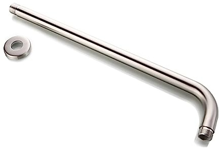 EGNIAN Kopfbrause aus gebürstetem Nickel, Kopfbrause, Edelstahl 304, groß, quadratisch, rund, Edelstahl, gebürstet, oval, modern, for den Innen- und Außenbereich (Color : SA0001BN-86)