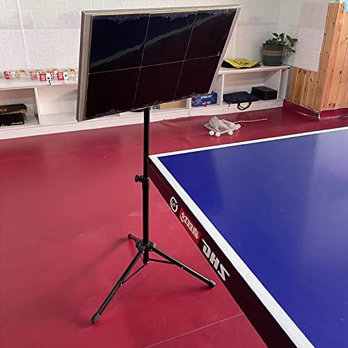 Gummi-Tischtennis-Rebound-Board-Rebounder, zusammenklappbares Selbsttrainings-Pingpong-Trainingsgerät mit Ständer, tragbares, verstellbares Return-Board für Kinder und Erwachsene